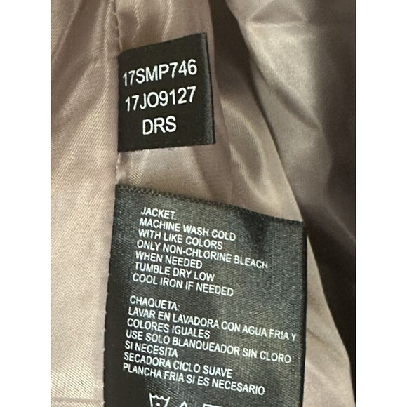 Kenneth Cole Reaction Women's size M Quilted Cinched Waist Puffer Coat Hooded - Picture 5 of 6